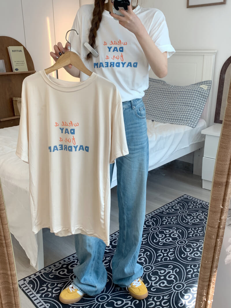 OOTDAY INS-Style Slim Fit Graphic Tee – Summer T-Shirt for Girls