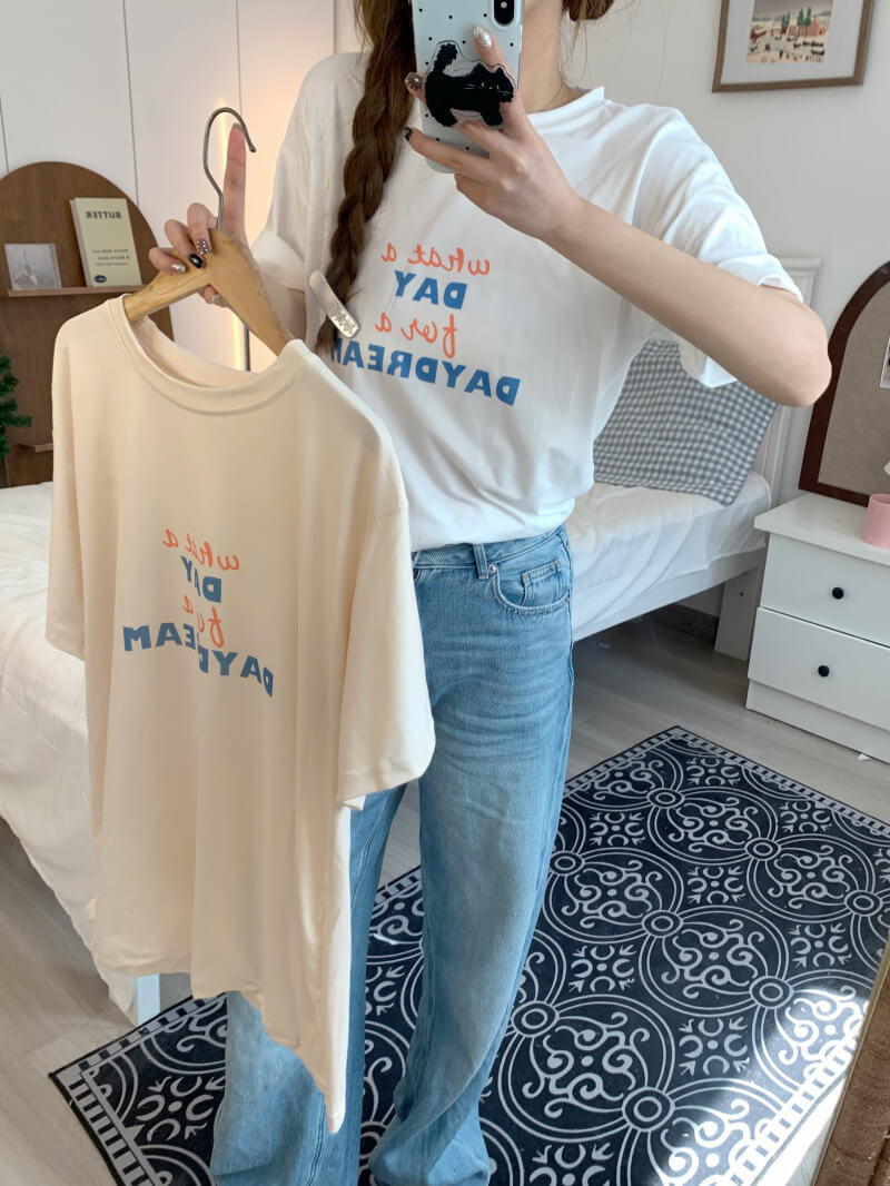 OOTDAY INS-Style Slim Fit Graphic Tee – Summer T-Shirt for Girls