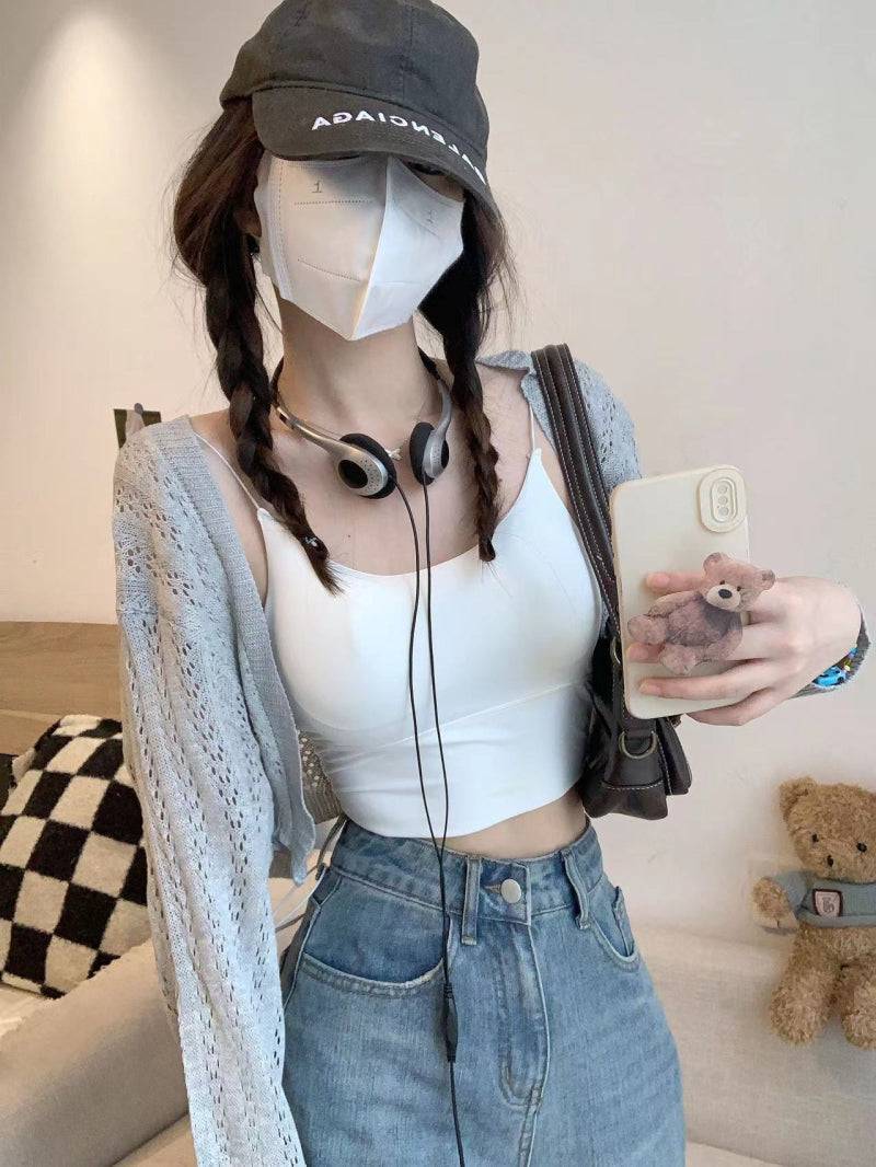 knit summer cardigan, korean loose cardigan, batwing sleeve shawl, soft girl fashion outerwear, lightweight sun protection top