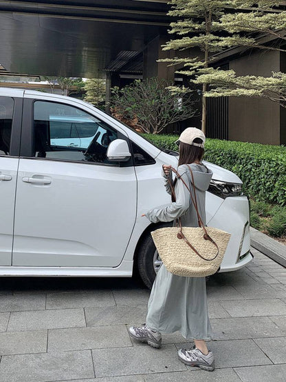 ultra-long sun protection coat, ice silk UV cover-up, lightweight summer sun jacket, full body sunblock clothing, breathable sweet style sunscreen coat