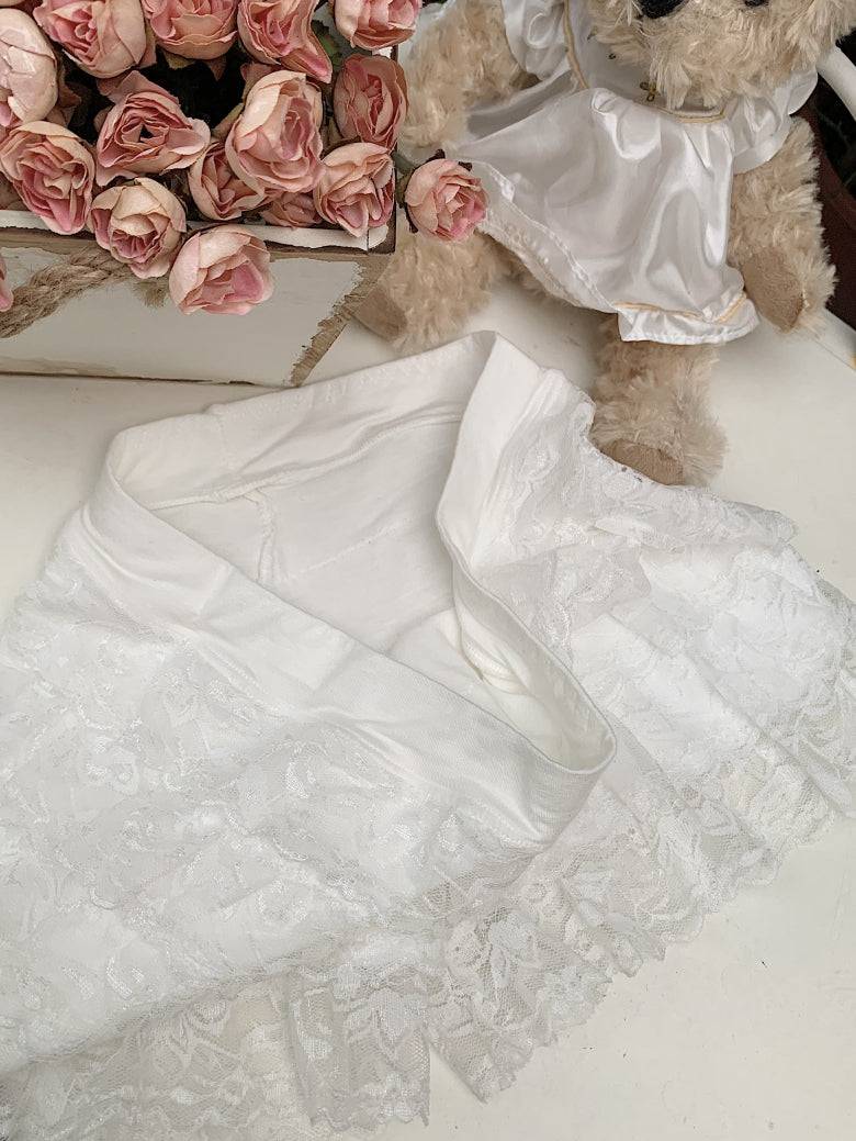 OOTDAY lace safety shorts, modal undershorts for women, anti-exposure short leggings, sweet layered shorts, summer lace trim boxer shorts