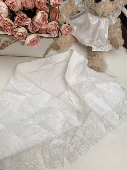 OOTDAY lace safety shorts, modal undershorts for women, anti-exposure short leggings, sweet layered shorts, summer lace trim boxer shorts